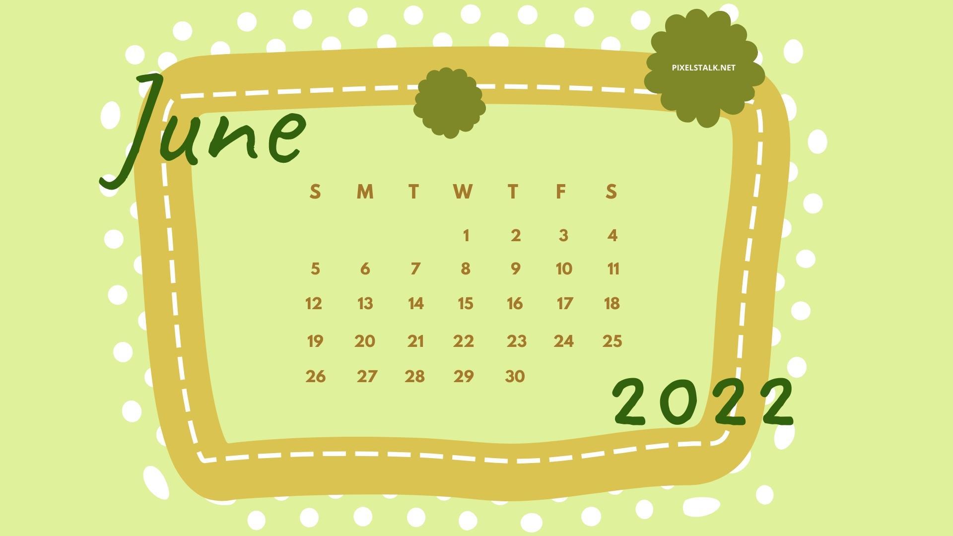 June 2022 Desktop Calendar   Broken Panda 1920x1080