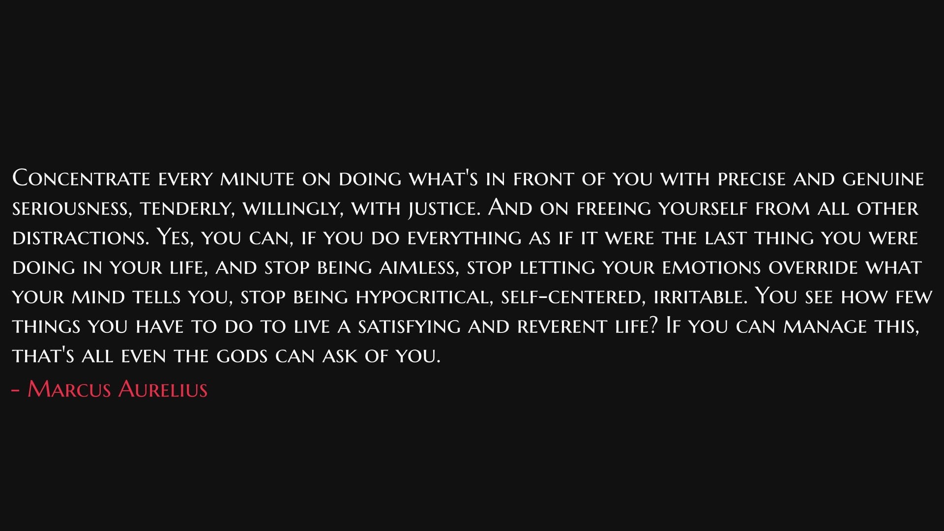 Stoic HD Wallpaper