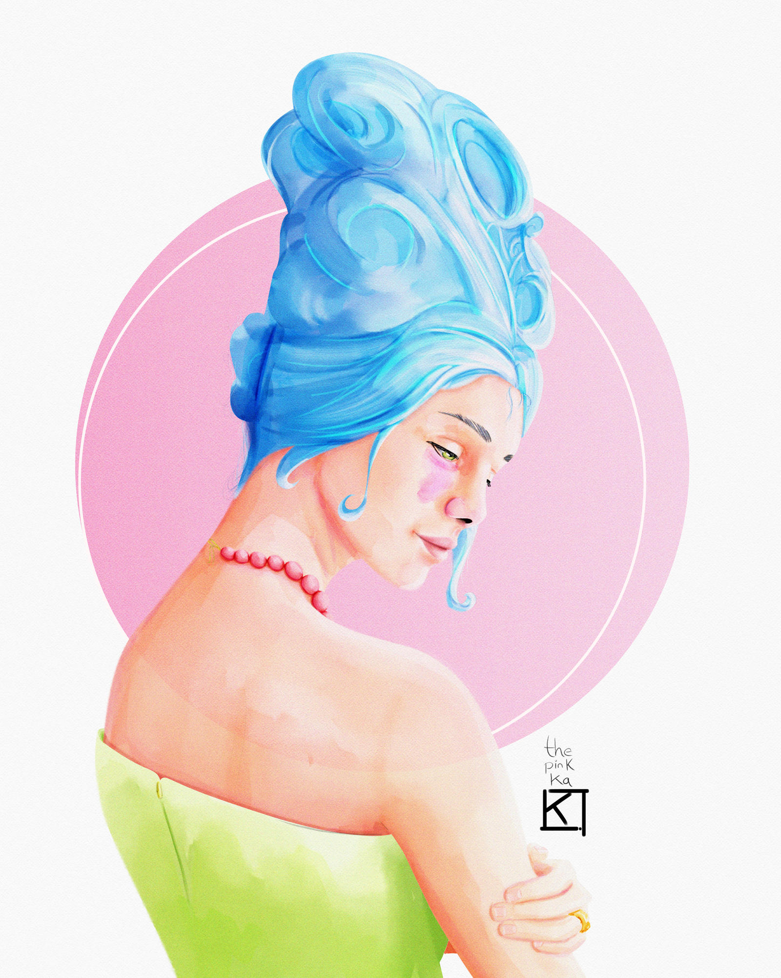 Marge Simpson Fan Art By Thepinkka Ddr8b3m Full Wallpaper