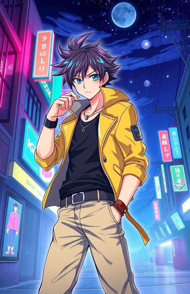 Anime Cool Guy Wallpaper