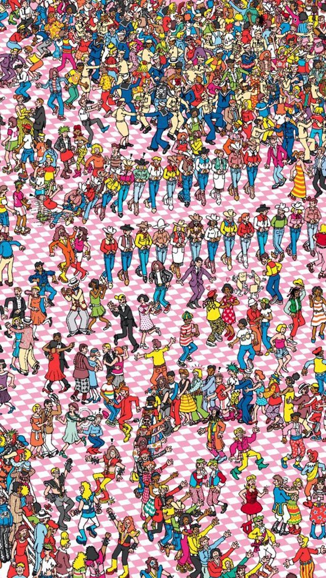 Where S Waldo iPhone Wallpaper