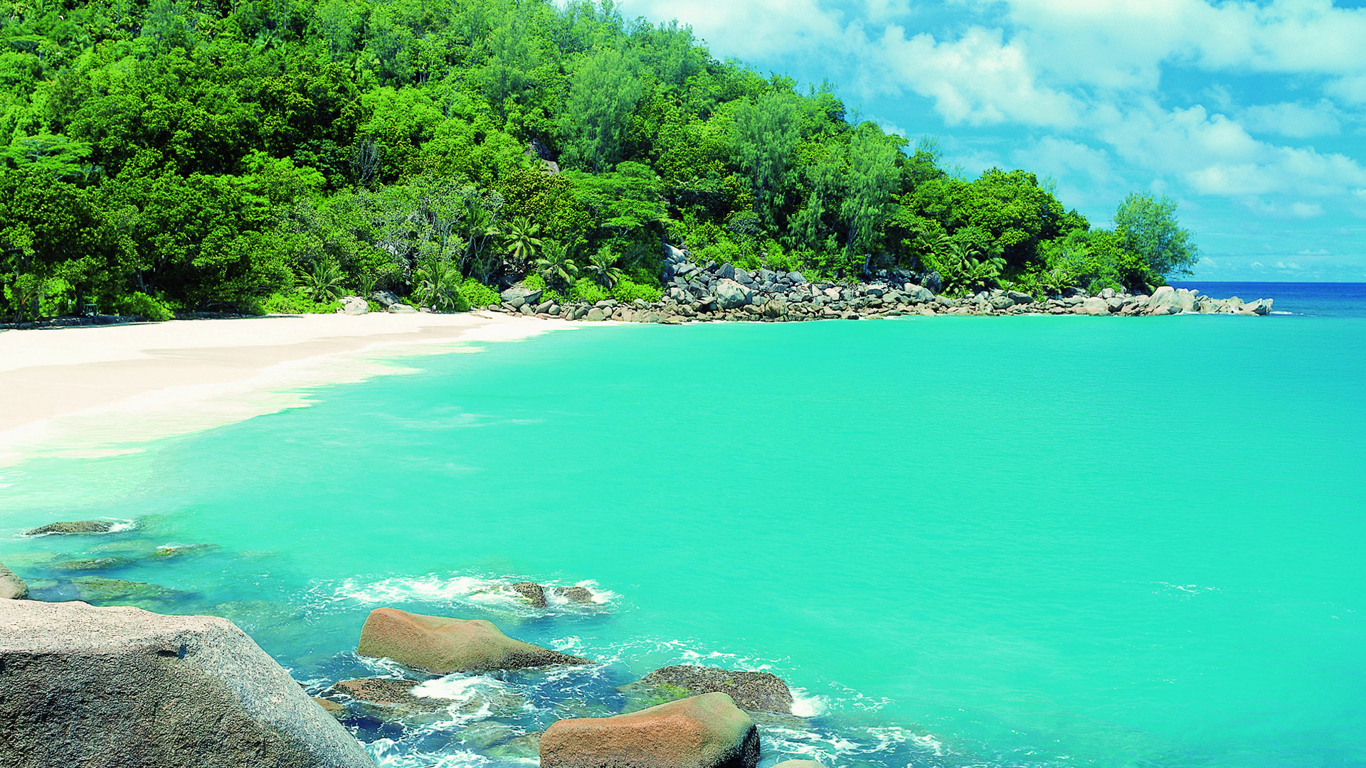 Silver Beach Mauritius Wallpaper HD