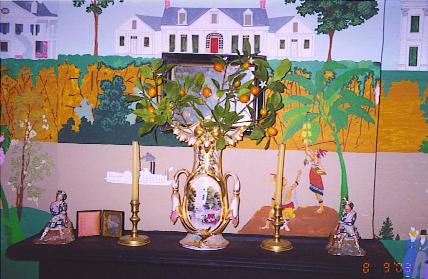 Antiques Dealer Collector Mural I Painted In My New Orleans Home