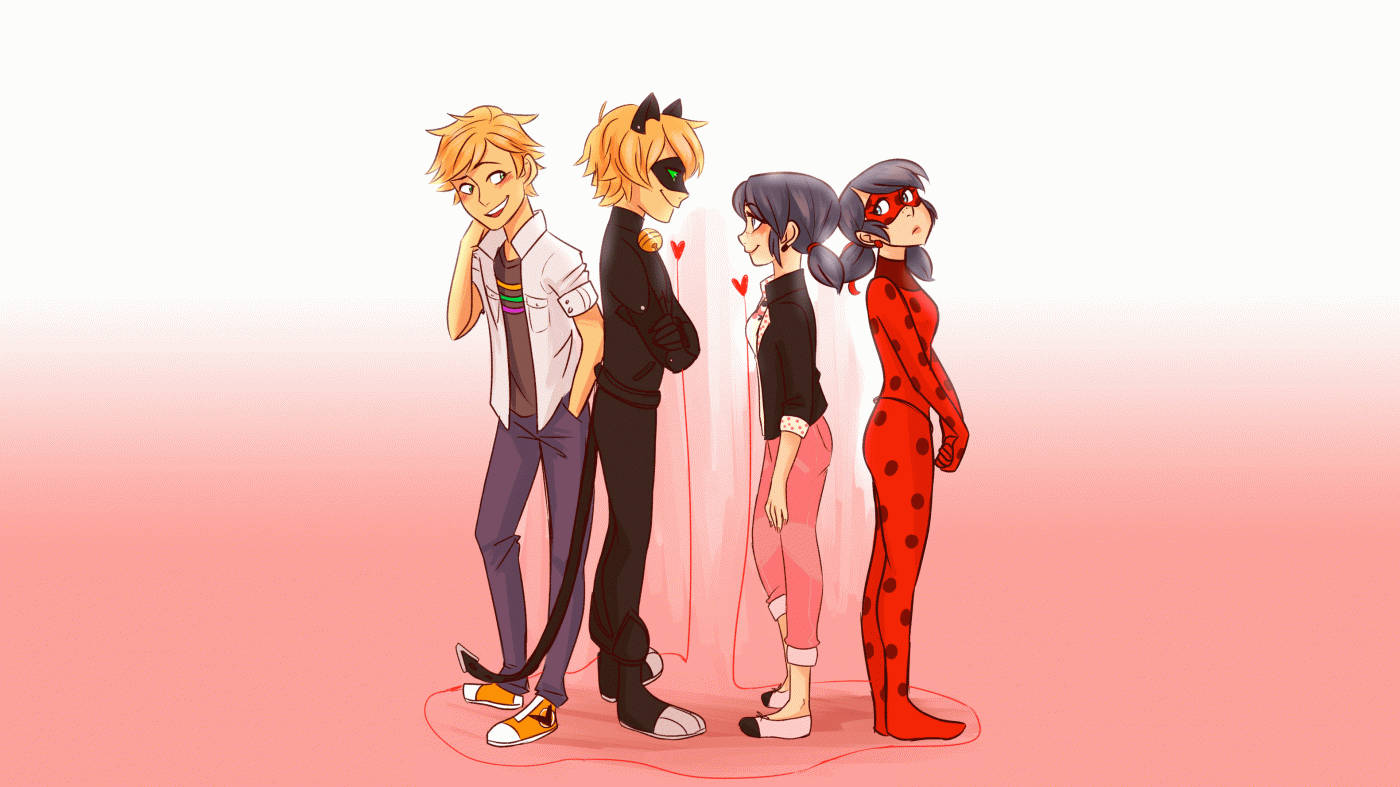 Ladybug And Cat Noir Wallpaper