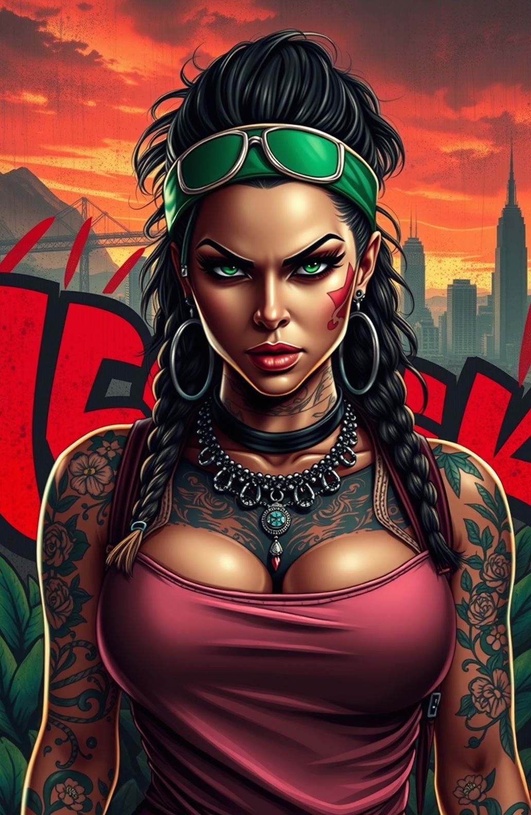 Mexican Gangster Girl Wallpaper