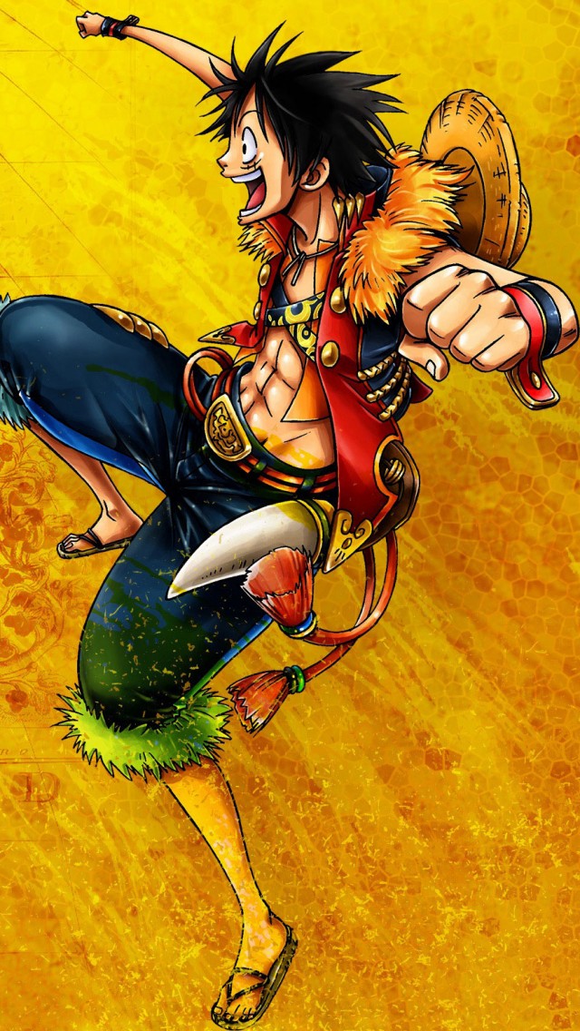 One Piece Wallpaper iPhone Luffy