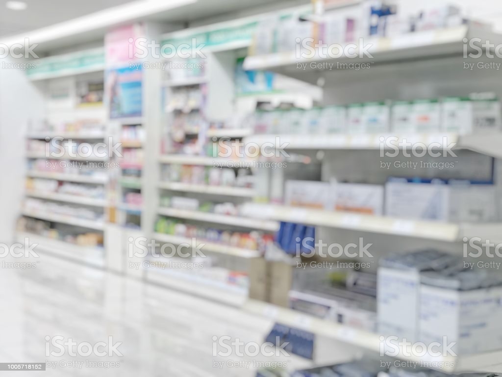 Free download Pharmacy Store Or Drugstore Blur Background With Drug