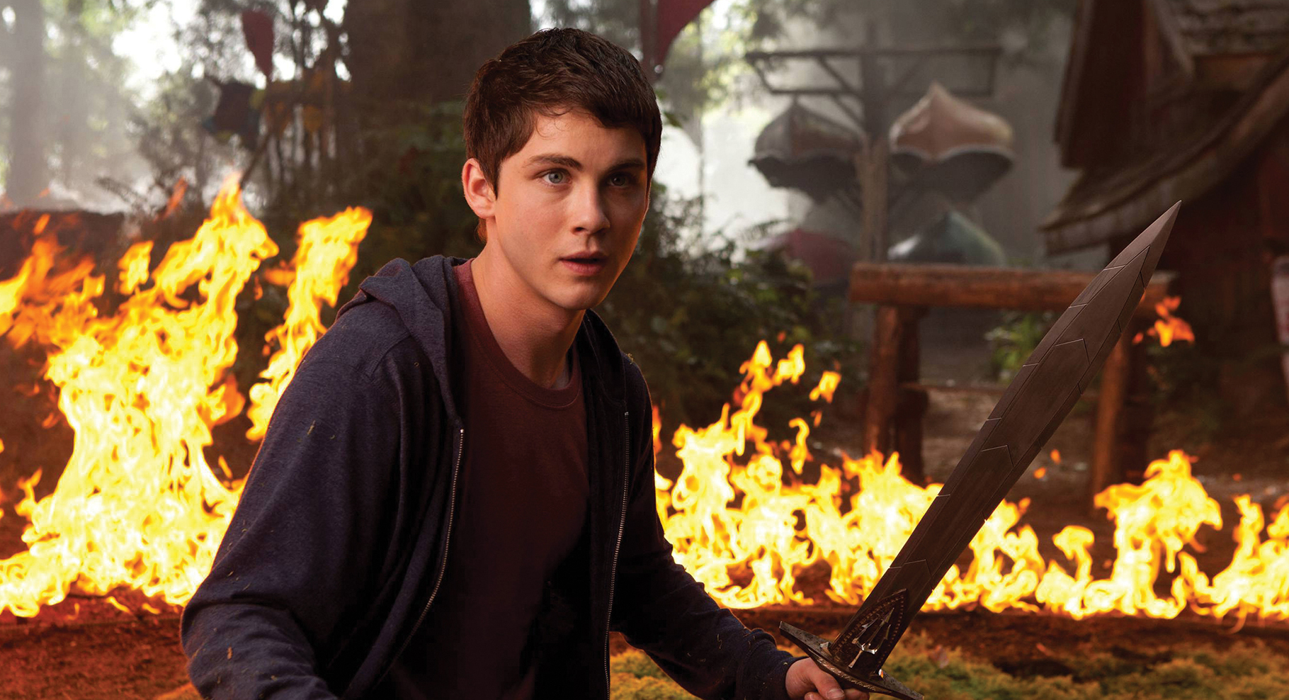 Gallery For Gt Percy Jackson Holding Sword