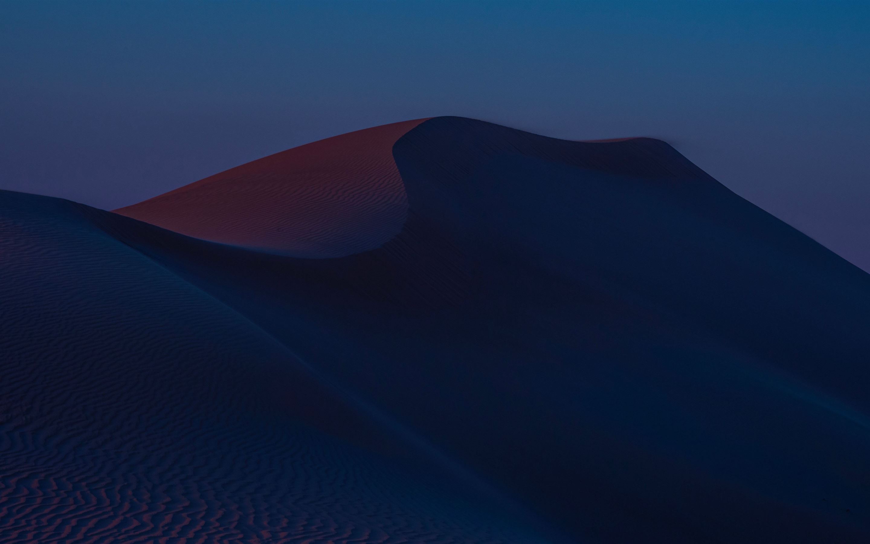 desert hills dusk sand dunes 8k iMac Wallpaper Download