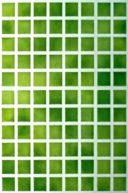 Green Textured Tile Wallpaper