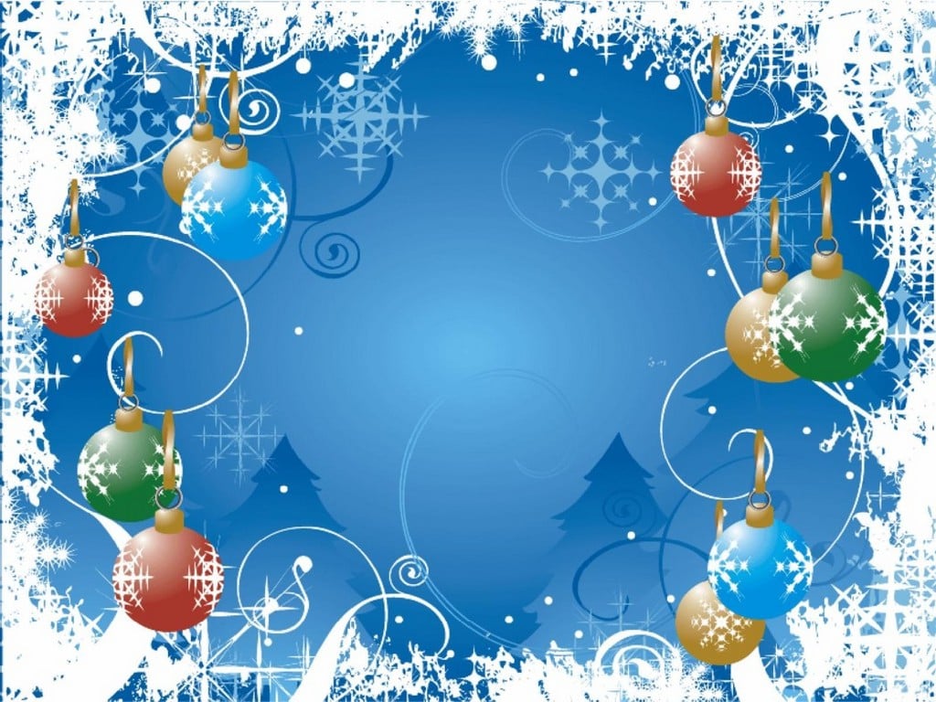 Christmas Powerpoint Background Wallpaper