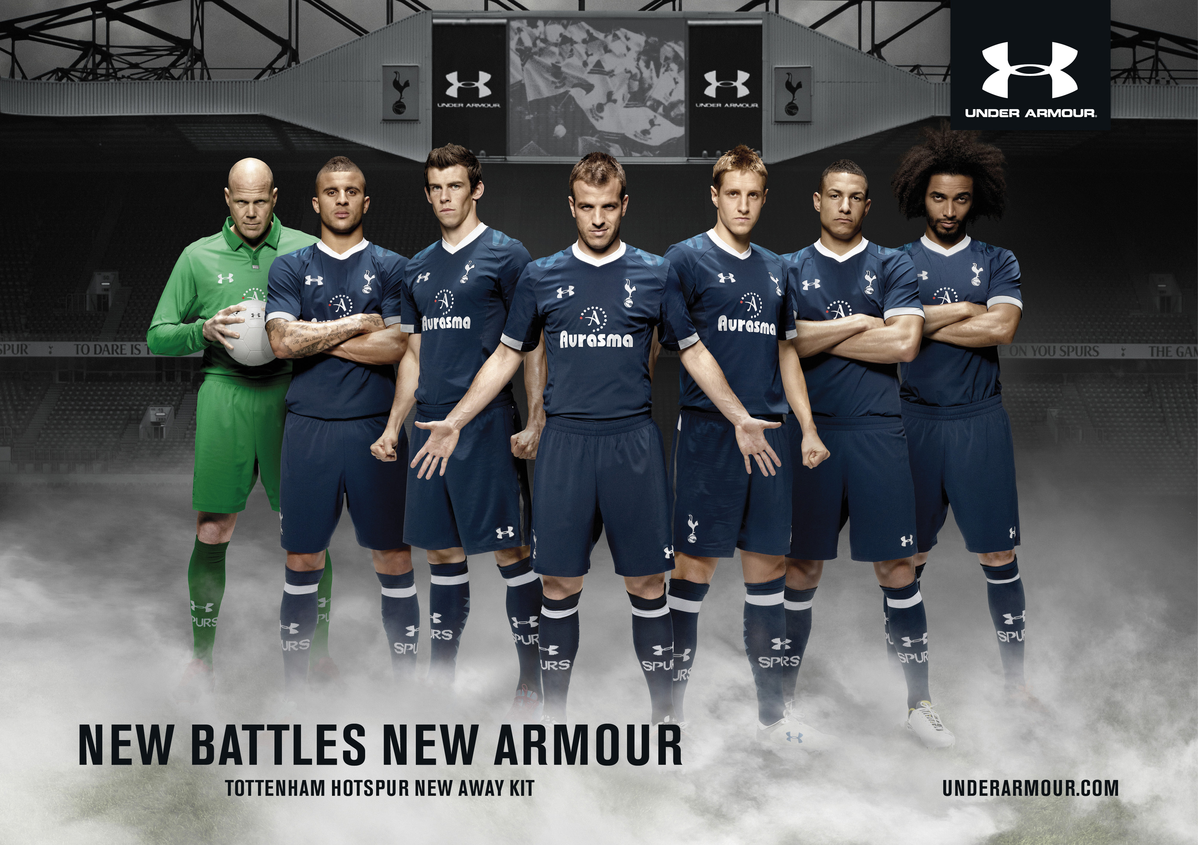 Tottenham Hotspur Under Armour Kit Wallpaper