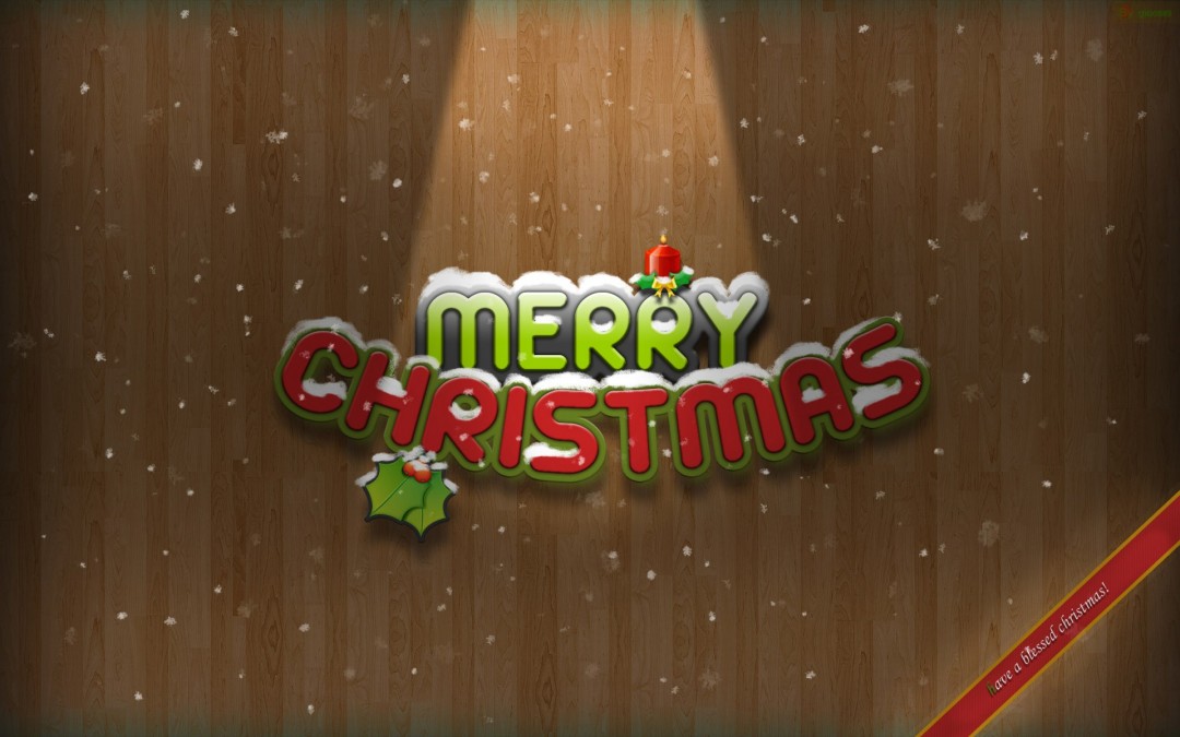 Merry Christmas 3d Wallpaper HD