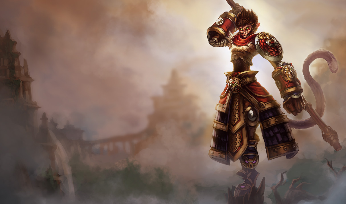 League Of Legends Wukong Wallpaper Chinese American Nerfplz Lol