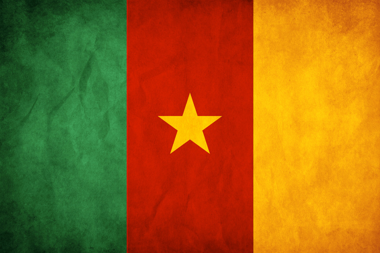 Cameroon Grunge Flag Wallpaper In Flags