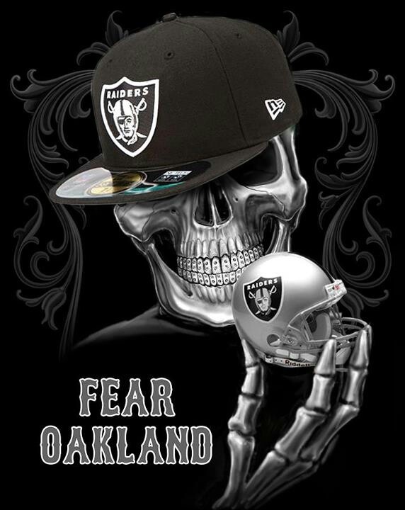 Raider Nation Skulls Raider nation they fear our fans all day