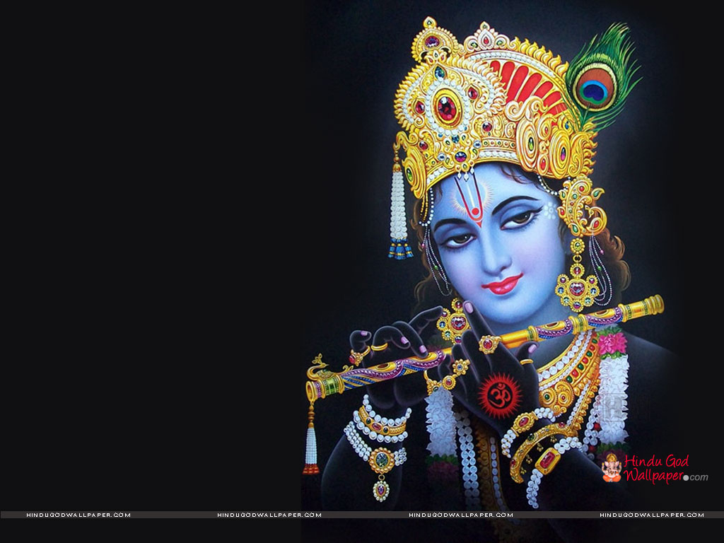 HD wallpaper Bhagwaan Shree Krishna Hindu Gods poster Lord Krishna  river  Wallpaper Flare