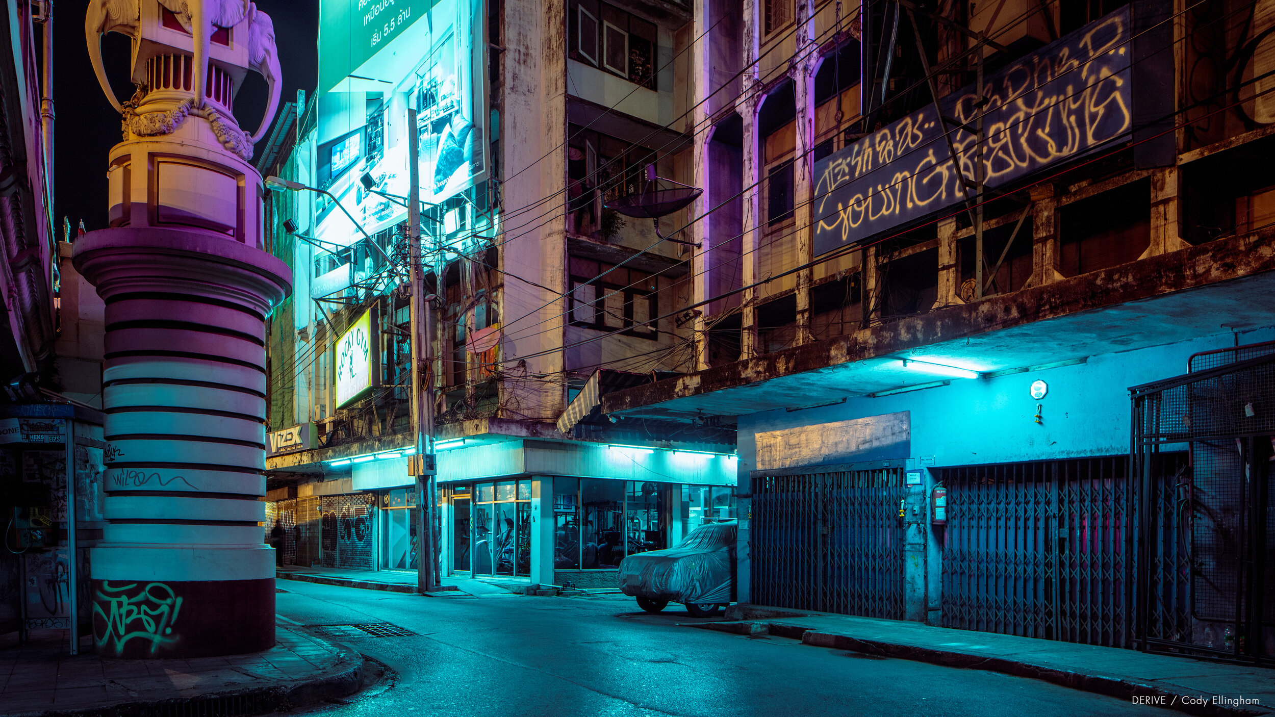 Bangkok Neon Night 4k Desktop Wallpaper Cody Ellingham