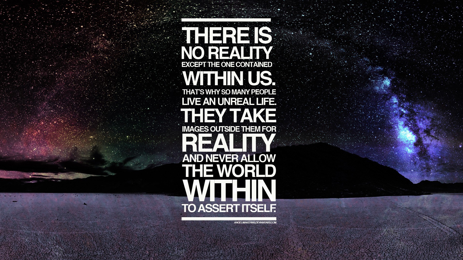 Landscapes Outer Space Text Quotes Typography Reality Night
