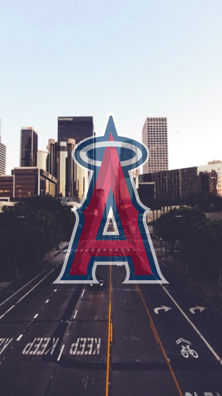 Wallpaper Los Angeles Angels Of Anaheim Logo Requested By