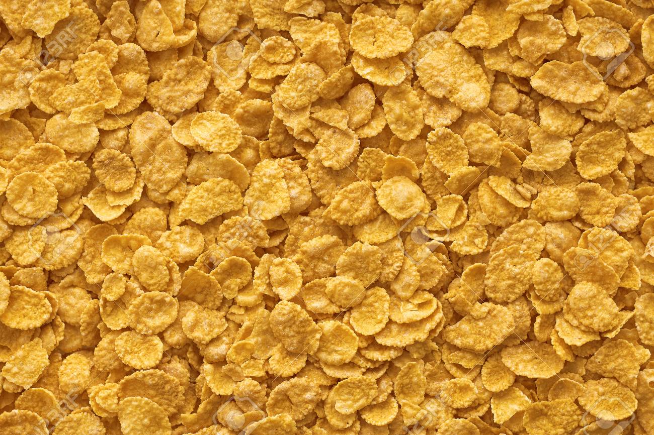 Corn Flakes Background And Texture Cereal Stock Photo Picture