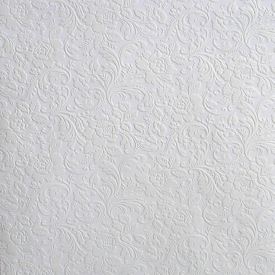  White Peelable Vinyl Prepasted Classic Wallpaper at Lowescom