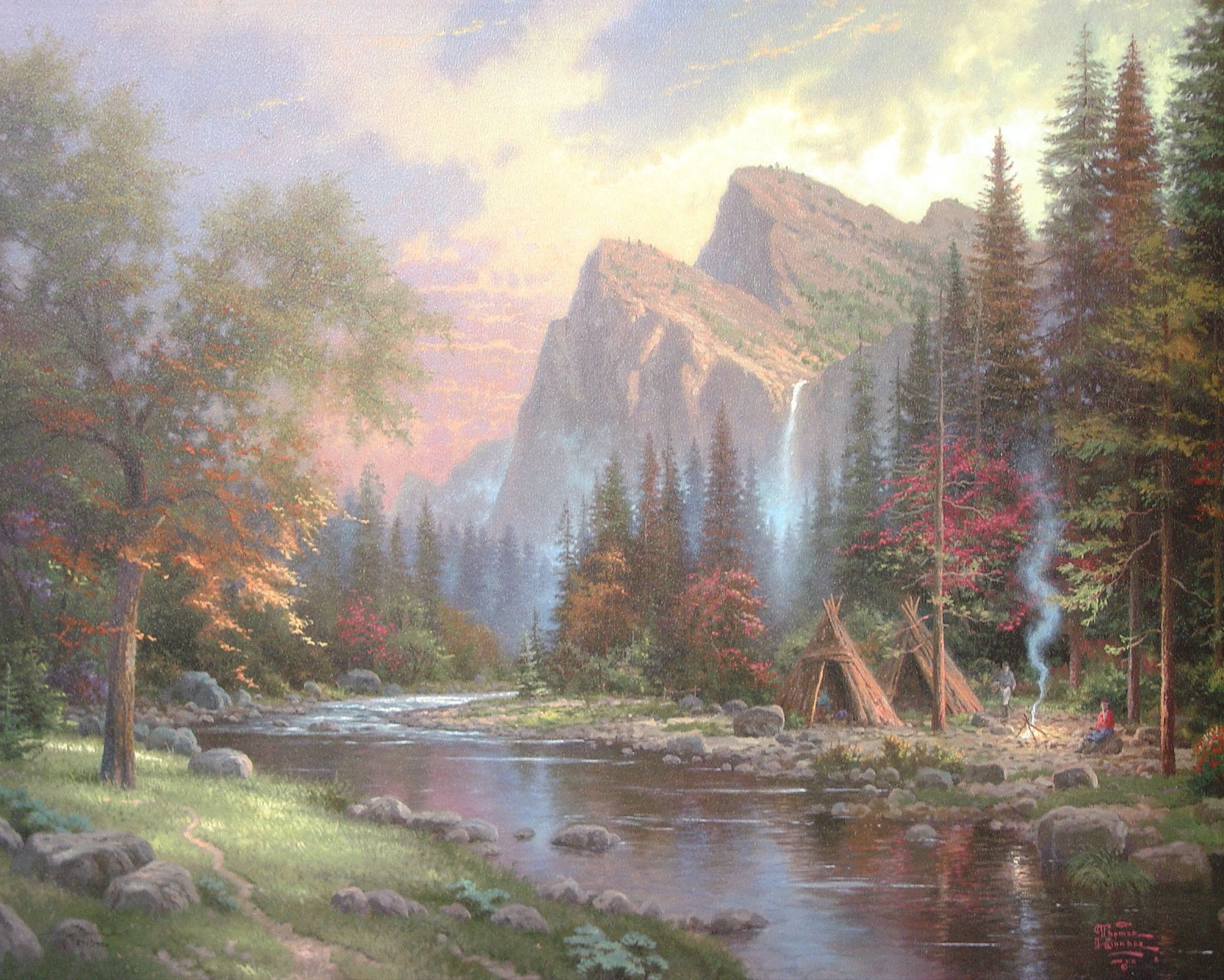 Thomas Kinkade Wallpaper And Screensavers - Wallpapersafari