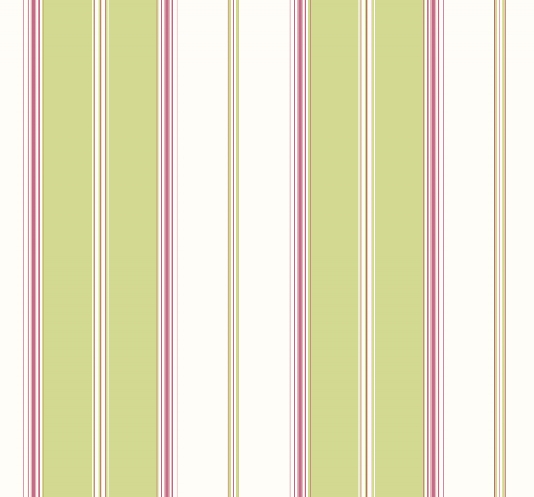 Pink And Green Striped Wallpaper Nantucket Stripe Wallcovering