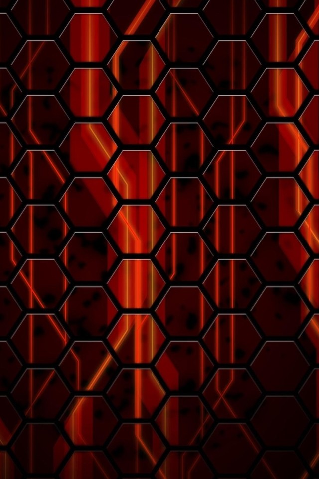 Black And Red Abstract iPhone Wallpaper S 3g