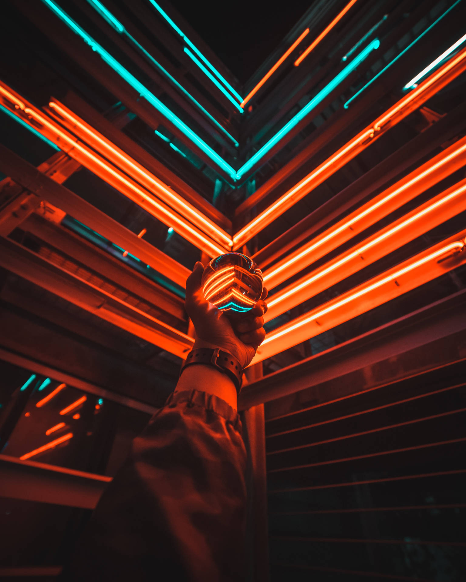 4k Neon Wallpaper