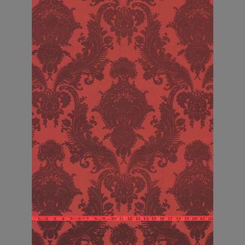  velvet wallpaper more red flocked velvet patterns 1890s red damask