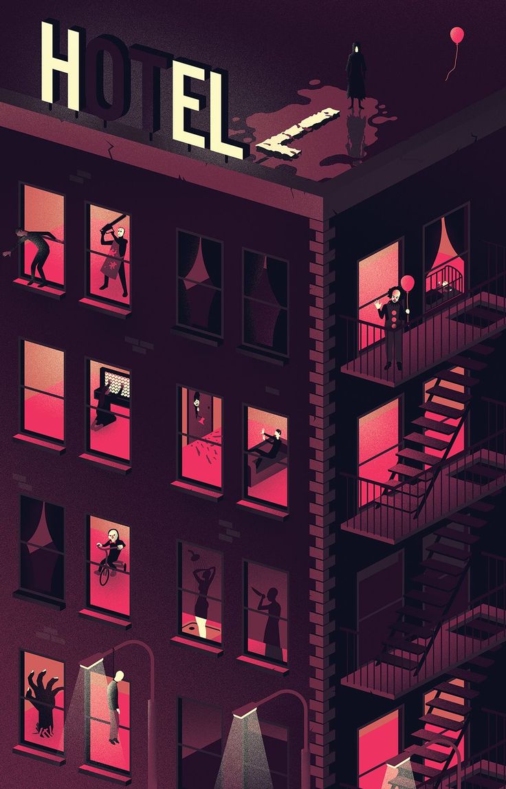 Hell Hotel By Jack Daly Wallpaper