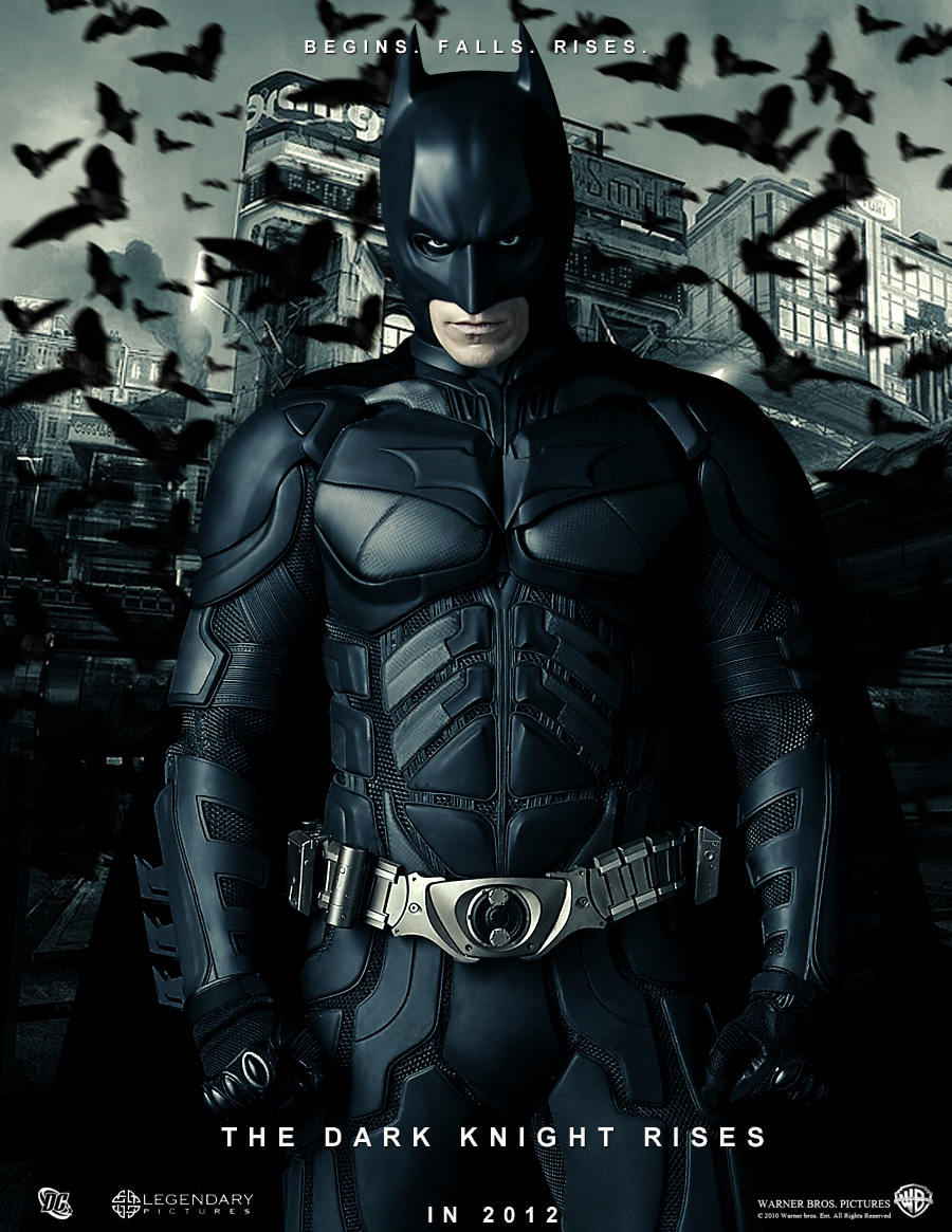Batman The Dark Knight Rises Pr Logo De Minutos S Marvel
