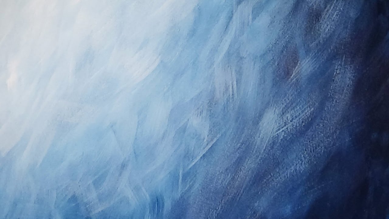 Blue Gradient Abstract Background Painting