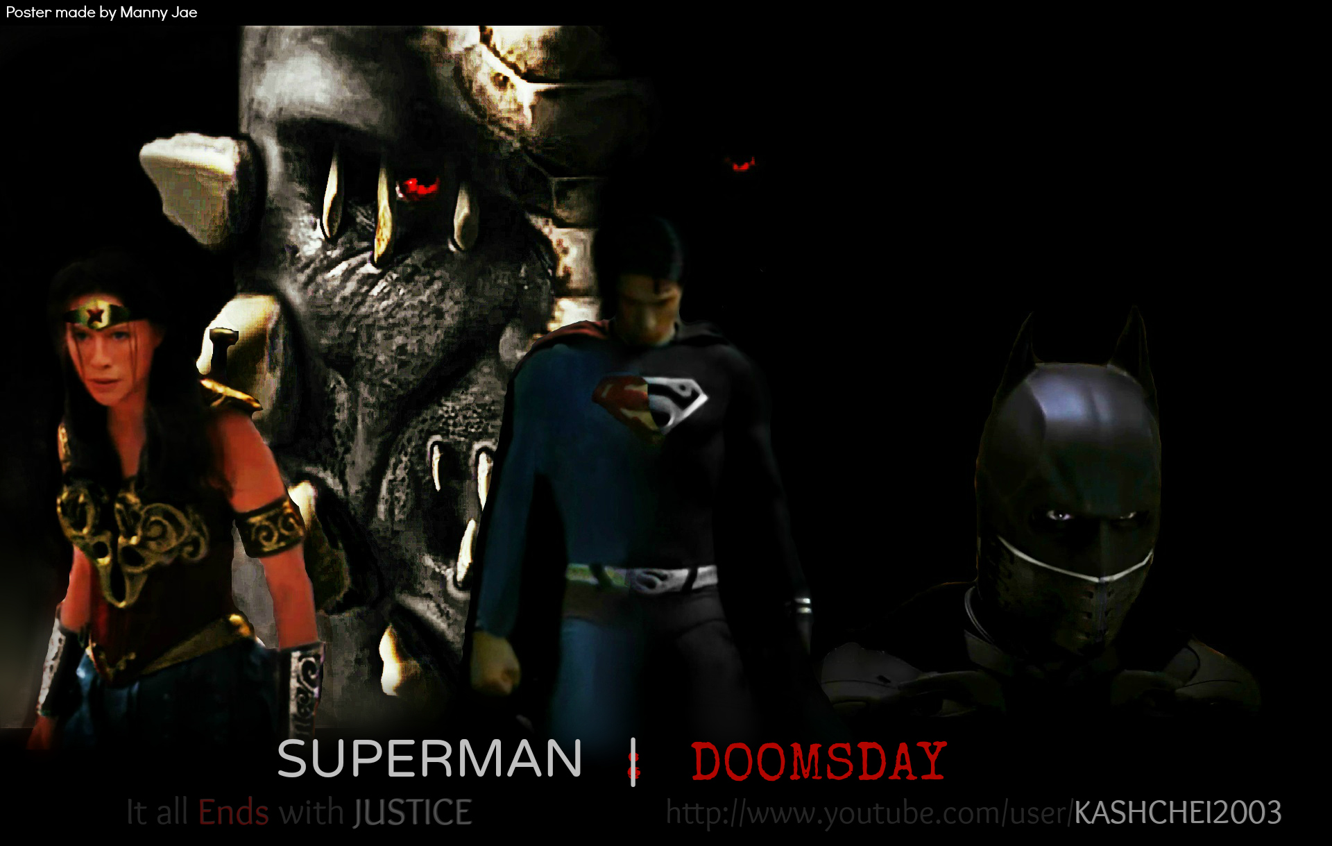 Superman Doomsday Poster By Mannyjae
