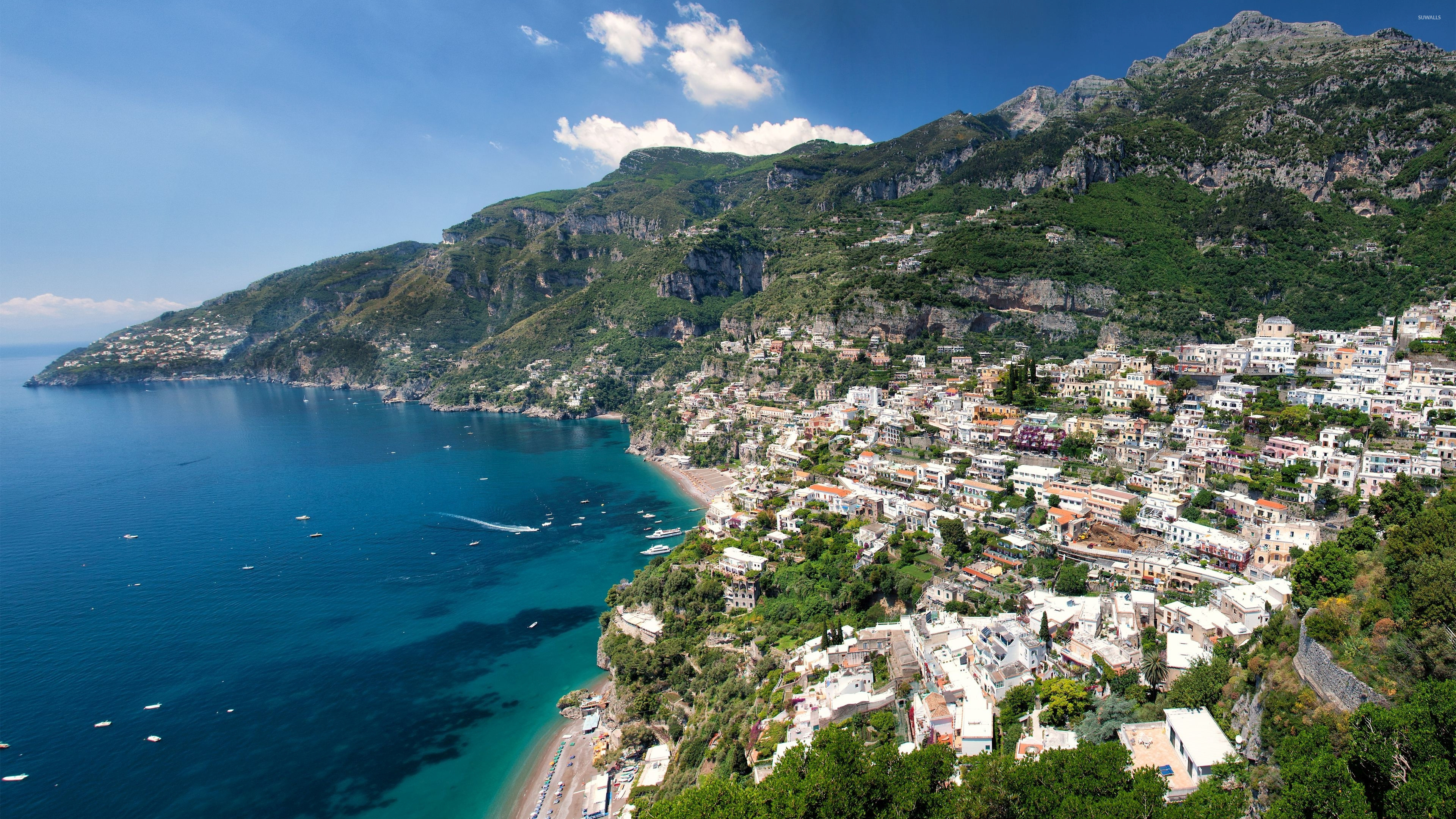 Amalfi Coast Wallpaper World