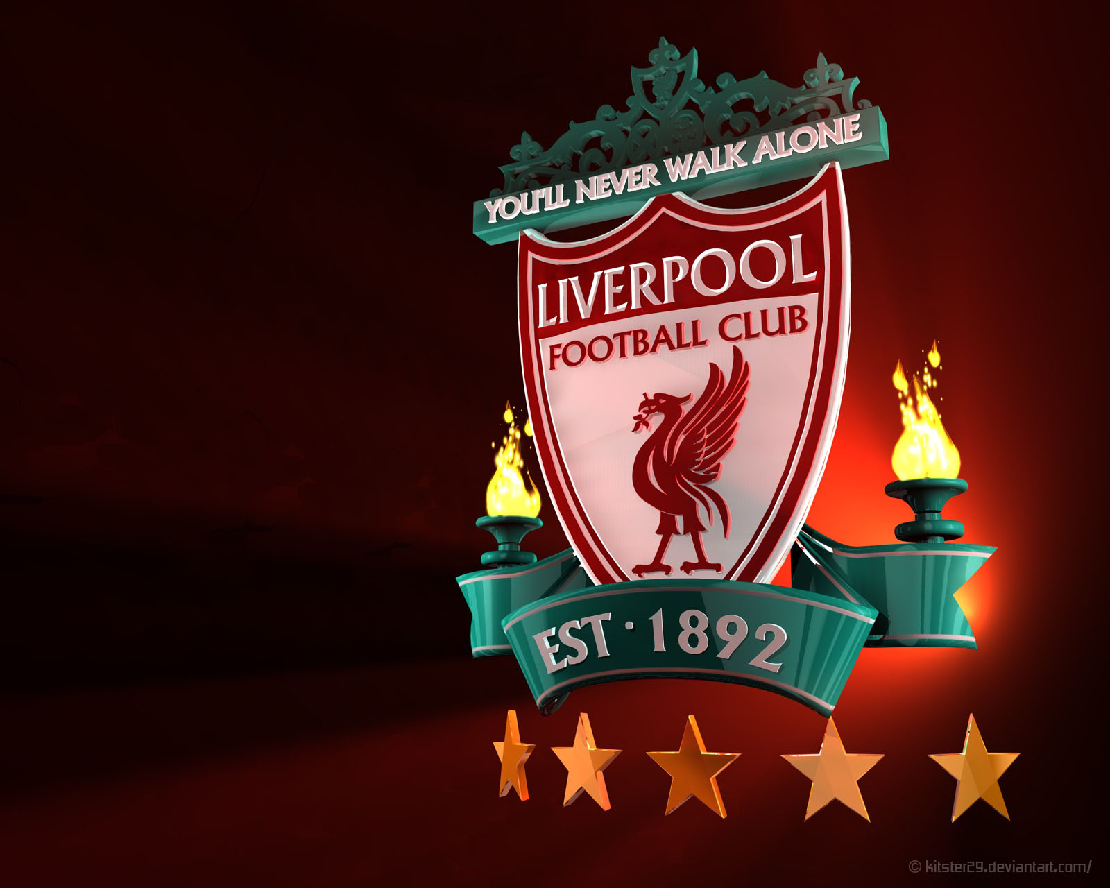 Background Of The Day Liverpool Wallpaper
