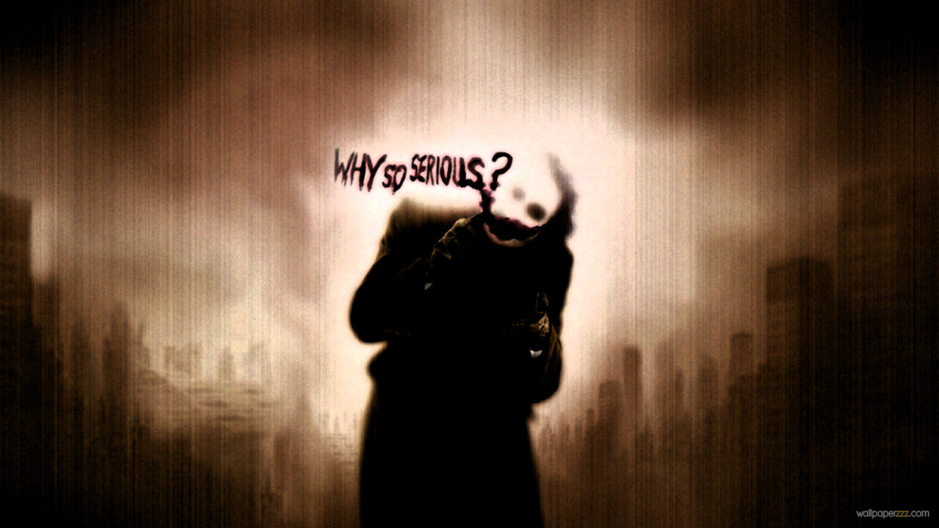 Why So Serious HD Wallpaper