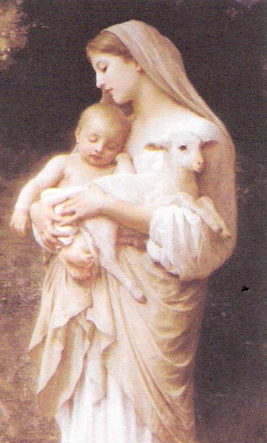 Jesus And Mary Pic Serene Image