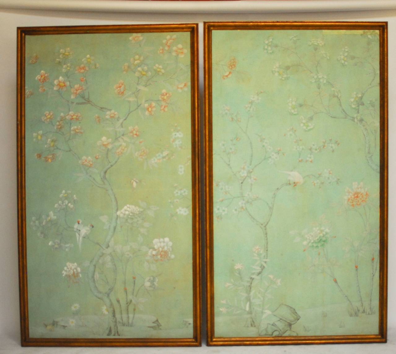 48 Chinoiserie Wallpaper Panels For Sale On Wallpapersafari,Creamy Lemon Parmesan Chicken