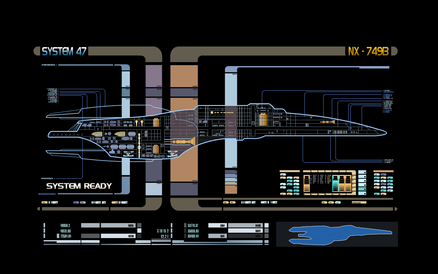 Star Trek Lcars iPhone Wallpaper
