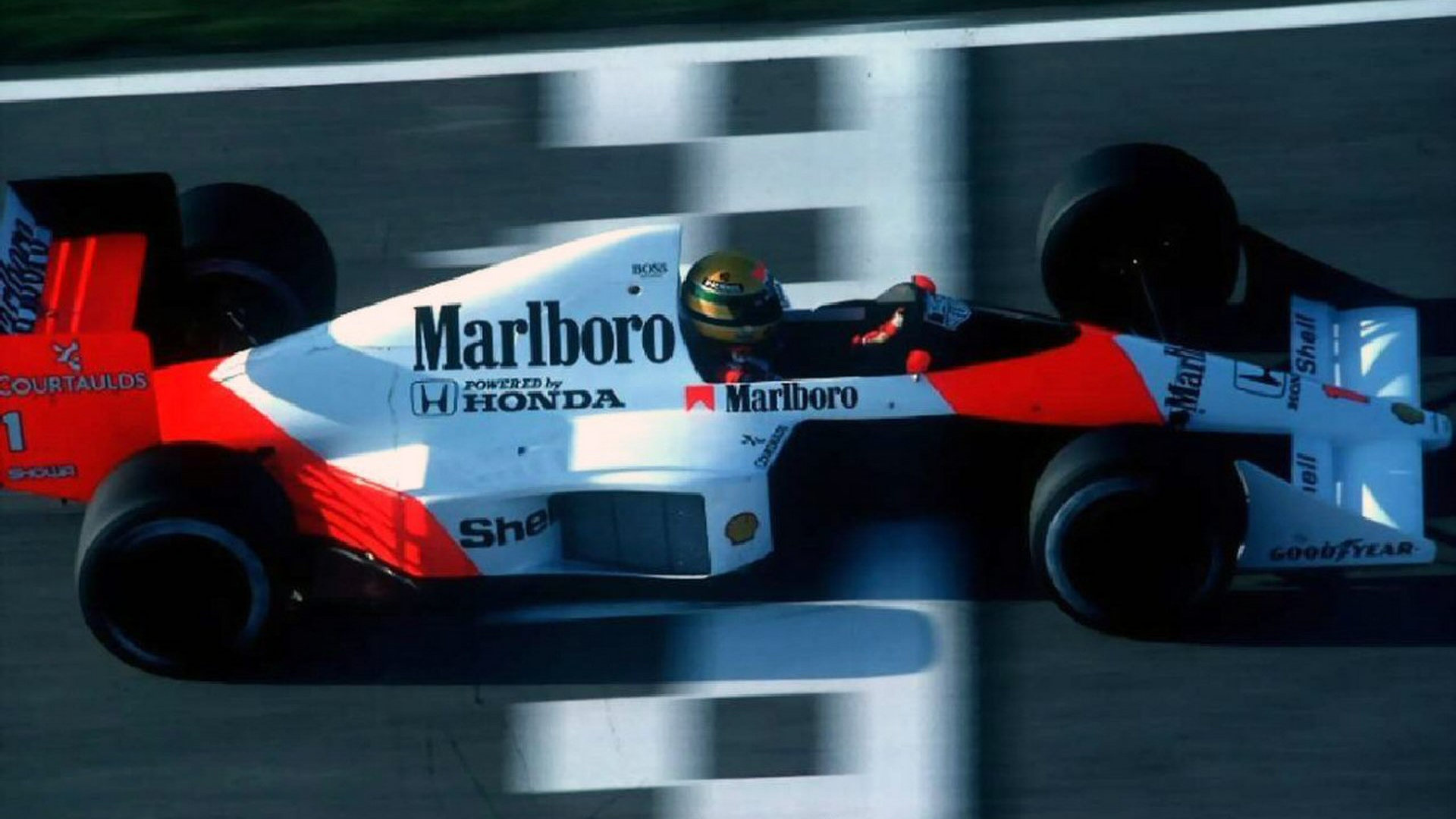 Ayrton Senna Desktop Background