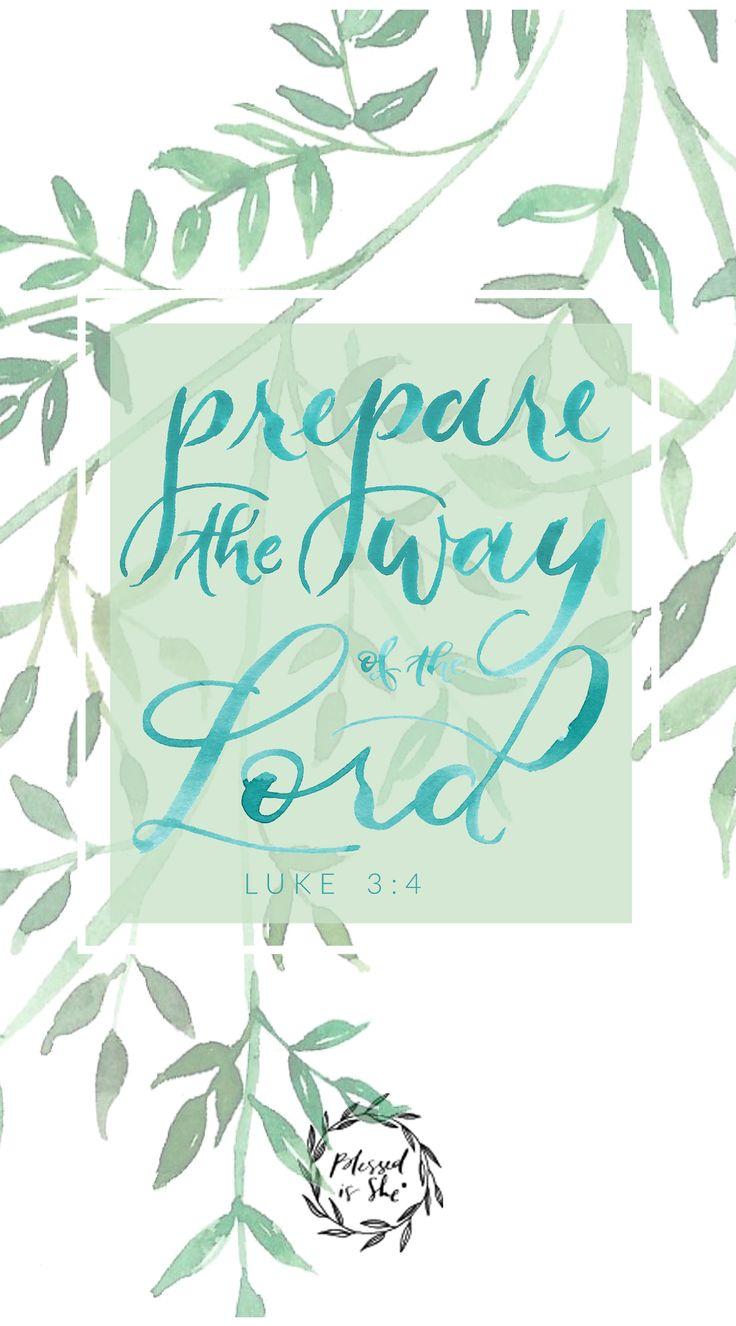 iPhone Wallpaper Watercolor Scripture