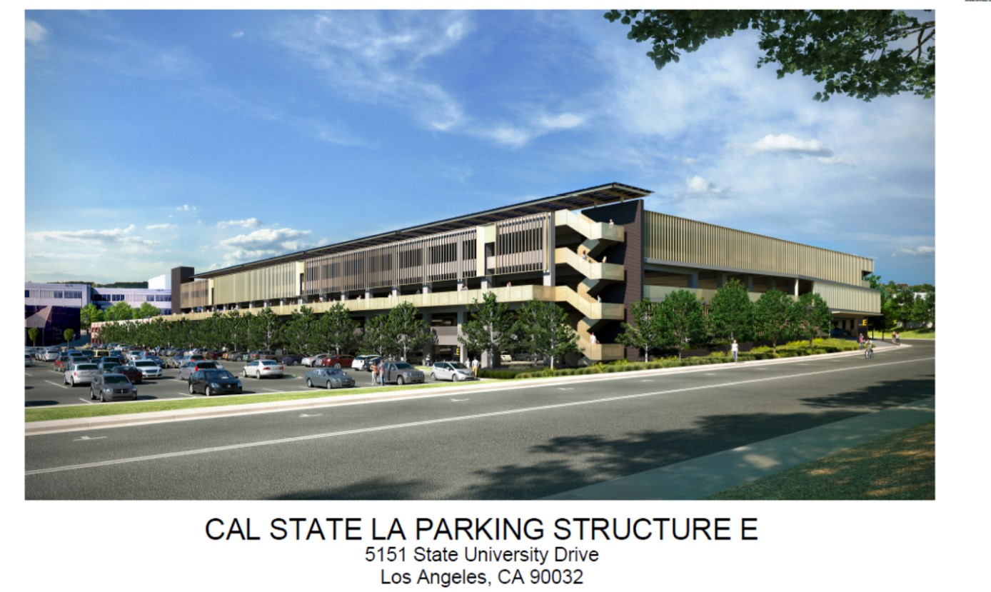 Parking Structure E Cal State La