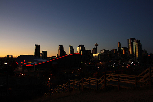 Calgary Skyline Photo Sharing