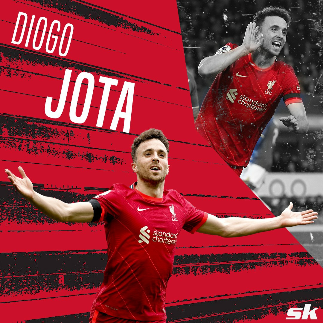 Sportskeeda Football   Diogo Jota equalises for Liverpool