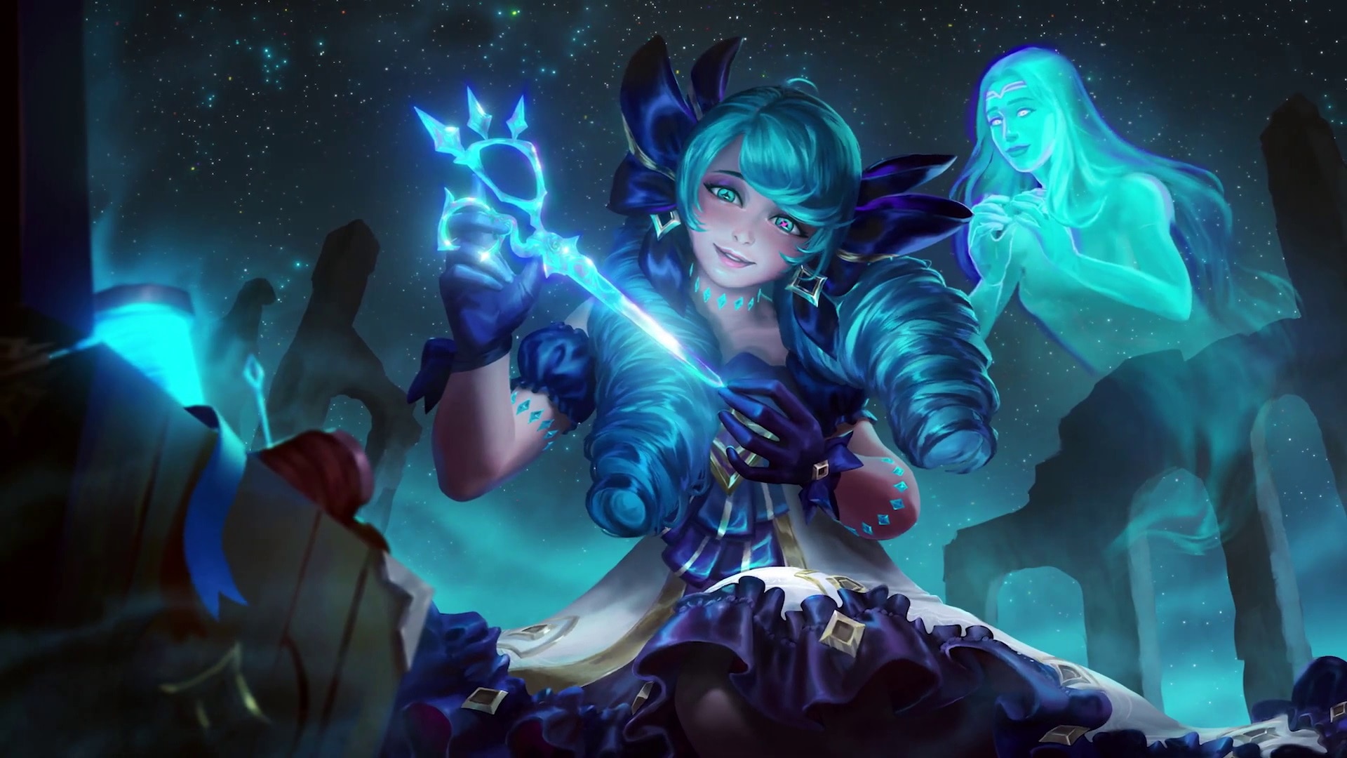 Steam Workshop League Of Legends Gwen Isolde Animated Wallpaper