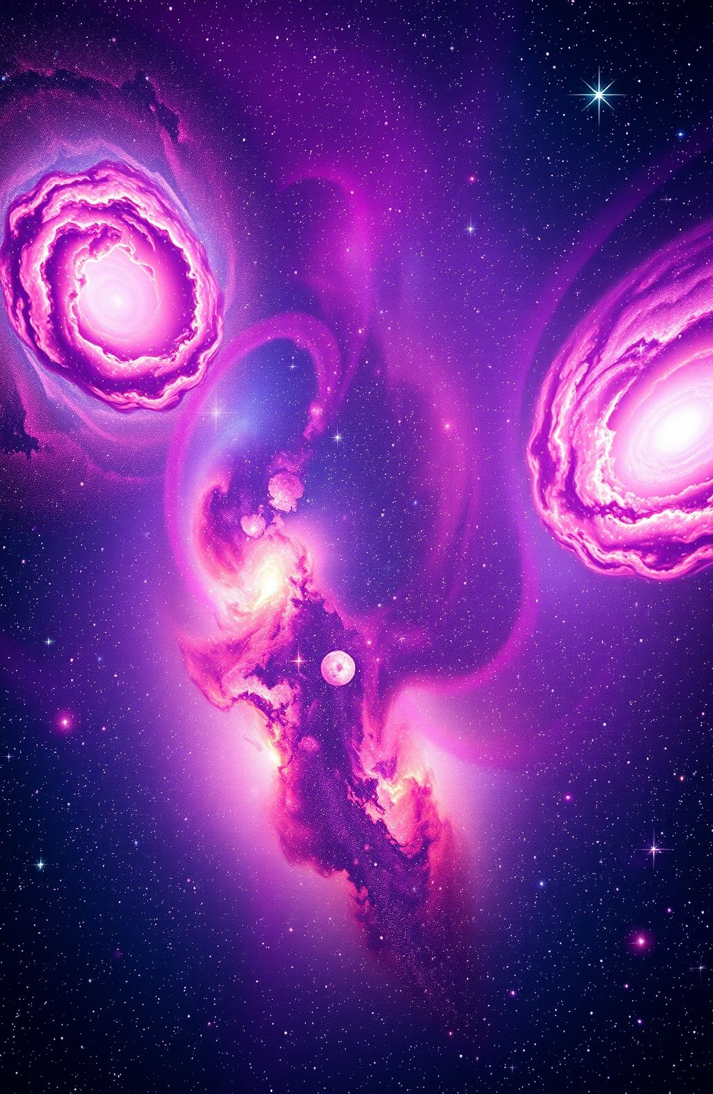 Space Star Background