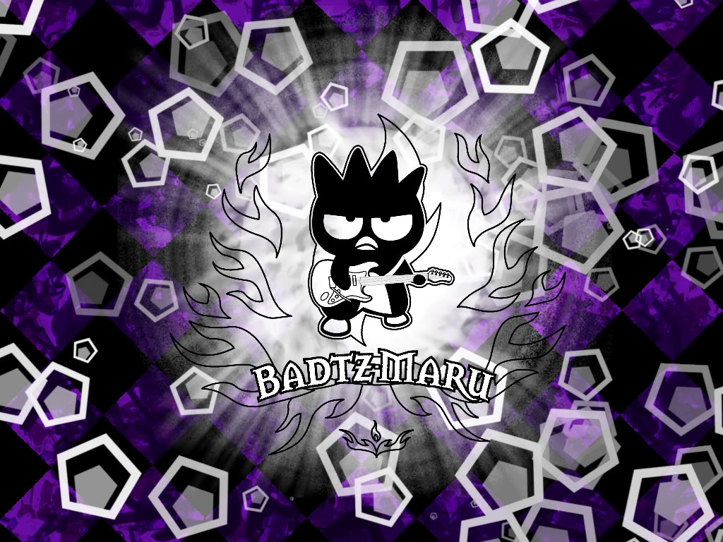 Guitar Purple Wallpaper Badtzmaru W Desktop Background