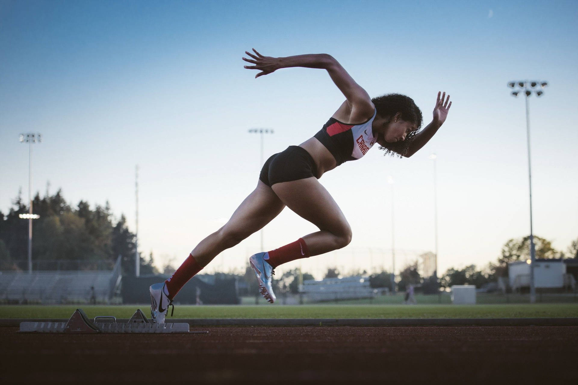 Runner In Starting Point Q1syppd3ctd6go8p Wallpaper